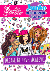 Barbie Jumbo Colouring Book 3